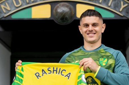 Rashica e zgjedh numrin e fanellës tek Norwichi