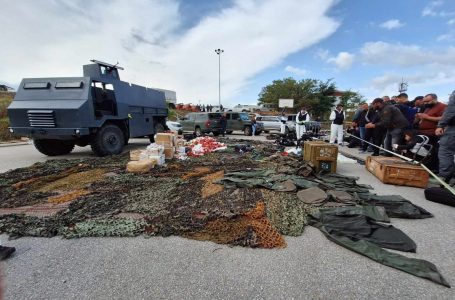 Prezantohet armatimi i kapur në Manastirin e Banjskës dhe përreth – “Për këtë sasi duhen muaj përgatitje”