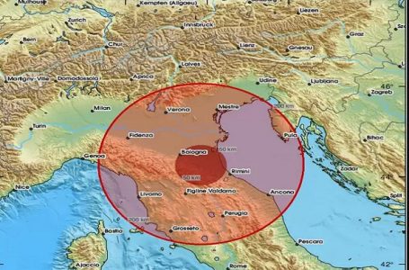 Tërmeti i fuqishëm godet Italinë