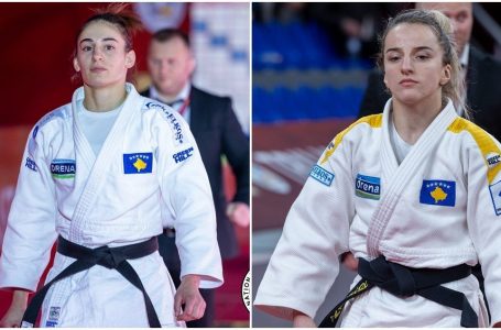 Nora Gjakova dhe Distria Krasniqi kalojnë në finale, sigurojnë medaljet e argjendta në Baku