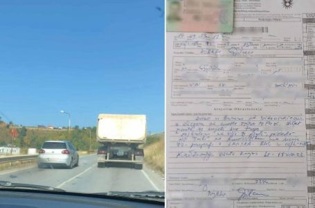 Bëri tejkalim në vijë të plotë, dënohet me 150 gjobë dhe tre muaj ndalim vozitjeje