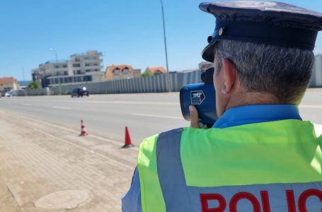 Voziti 253 km/h në zonën 100 km/h, shoferi gjobitet me 300 euro