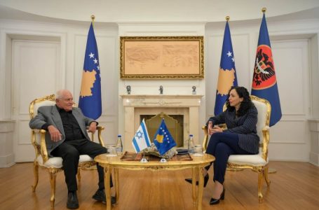 Osmani takon ministrin izraelit, kërkon t’u hiqen vizat kosovarëve
