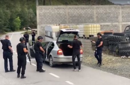 Policia kryen kontrolle të rrepta në Banjskë të Zveçanit