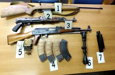 Policia sot shkatërron të gjitha armët ilegale që i ka konfiskuar
