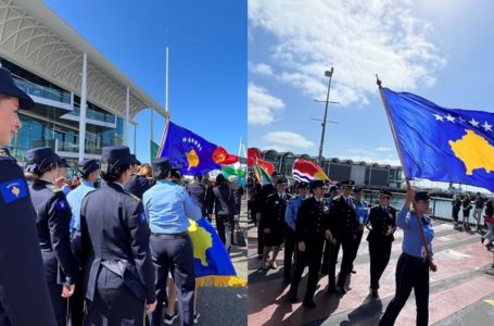 Policia e Kosovës parakalon në Paradën e Kombeve në Zelandë të Re