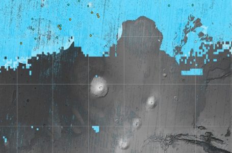 Harta e re zbulon akullin në Mars