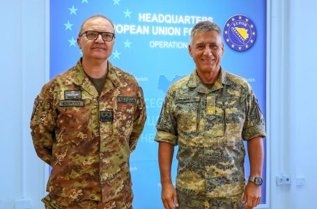 Komandanti i KFOR-it dhe ai i EUFOR-it flasin për sigurinë në Kosovë dhe Bosnje