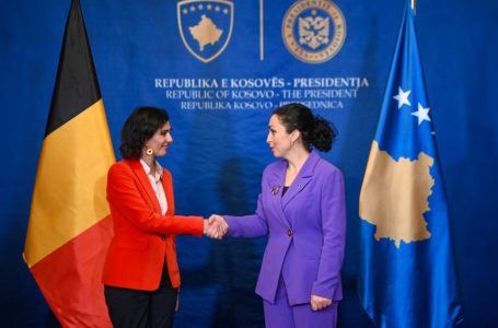 Osmani: Kosova e interesuar të punojë sa më afër me Presidencën belge