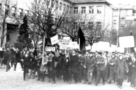 55 vjet nga demonstratat shqiptare të vitit 1968
