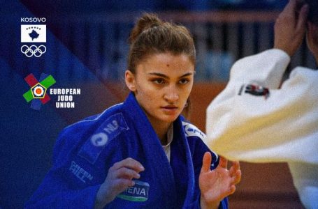 ​Fatjona Kasapi fiton medaljen e bronztë në Evropianin e xhudos
