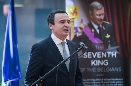 Kryeministri Kurti merr pjesë në shënimin e 157-vjetorit të Festës së Mbretit belg