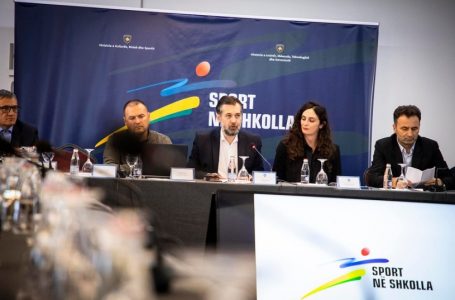 ​Prezantohet Programi shtetëror “Sport në Shkolla”