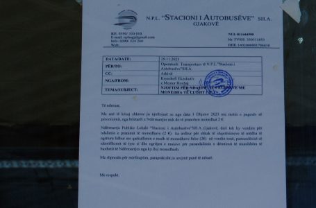 Stacioni i autobusëve në Gjakovë shpërfill vendimin e Bankës Qëndrore, nuk pranon monedha 2 euro