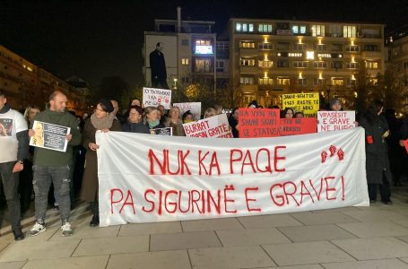“Nuk ka paqe pa sigurinë e grave” – protestë në Prishtinë, kërkohet drejtësi për Liridonën