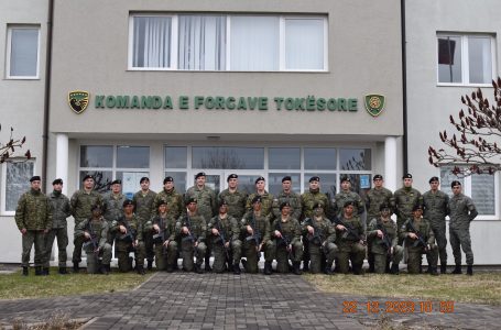 Komanda e Forcave Tokësore kryen trajnimin “Simboli i Ujkut 2023”