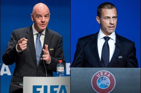 Presidenti i FIFA-s dhe ai i UEFA-s urojnë FFK-në për të arriturat e futbollit kosovar
