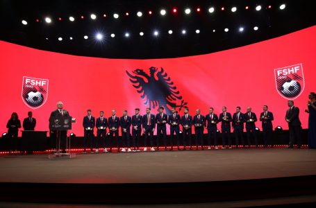 FSHF i akordon çmimin “Nderi i Kombit në Futboll” Kombëtares shqiptare