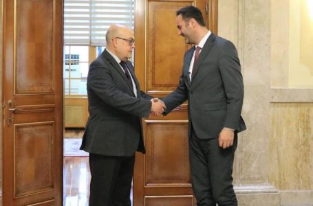 Konjufca takoi ambasadorin e Bullgarisë në Kosovë, biseduan për proceset aktuale politike në vend