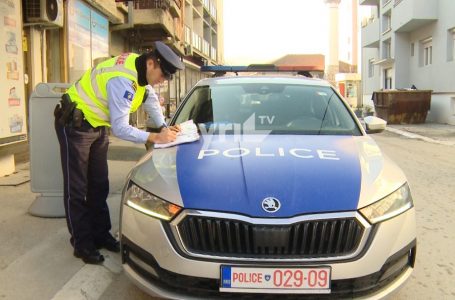 Kaq gjoba trafiku shqiptoi policia për 24 orë
