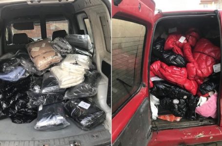Policia parandalon kontrabandën me mallra në kufi me Maqedoninë, konfiskon tekstil në vlerë 7 mijë euro