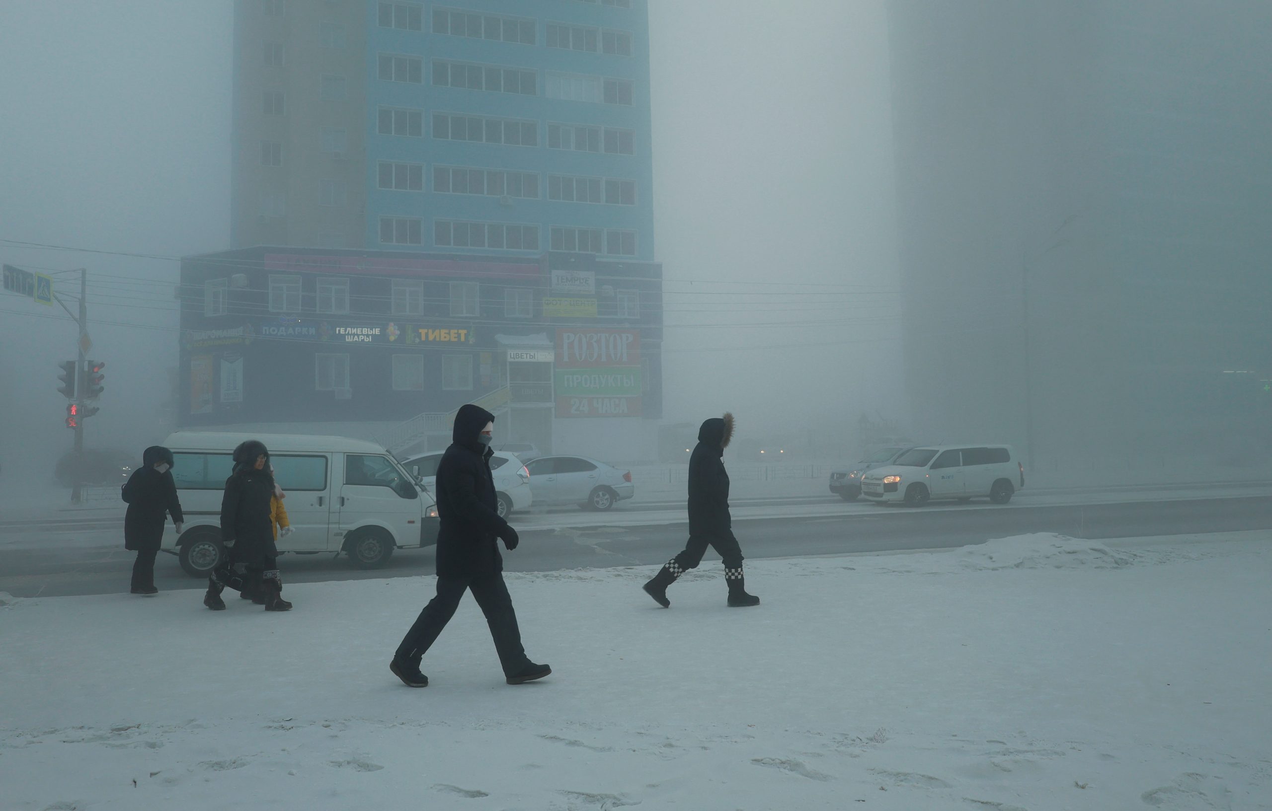 Acar në Siberi, temperatura shënon -58 gradë Celsius