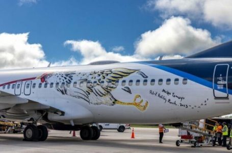 Vepra e artistit kosovar mbulon krahët e aeroplanit gjigant Boeing 737