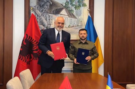 Zelensky nderon Edi Ramën me çmim shtetëror