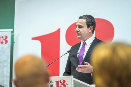 Kurti në mbështetje të listës së Shaip Kamberit