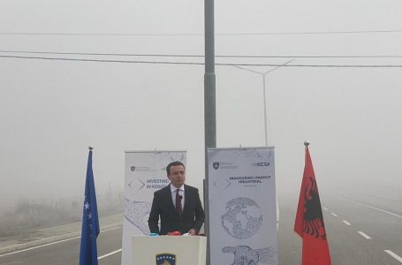 Investim prej 1.7 milionësh në Parkun Industrial në Viti, Kurti: Do të ndikojë në zhvillimin ekonomik