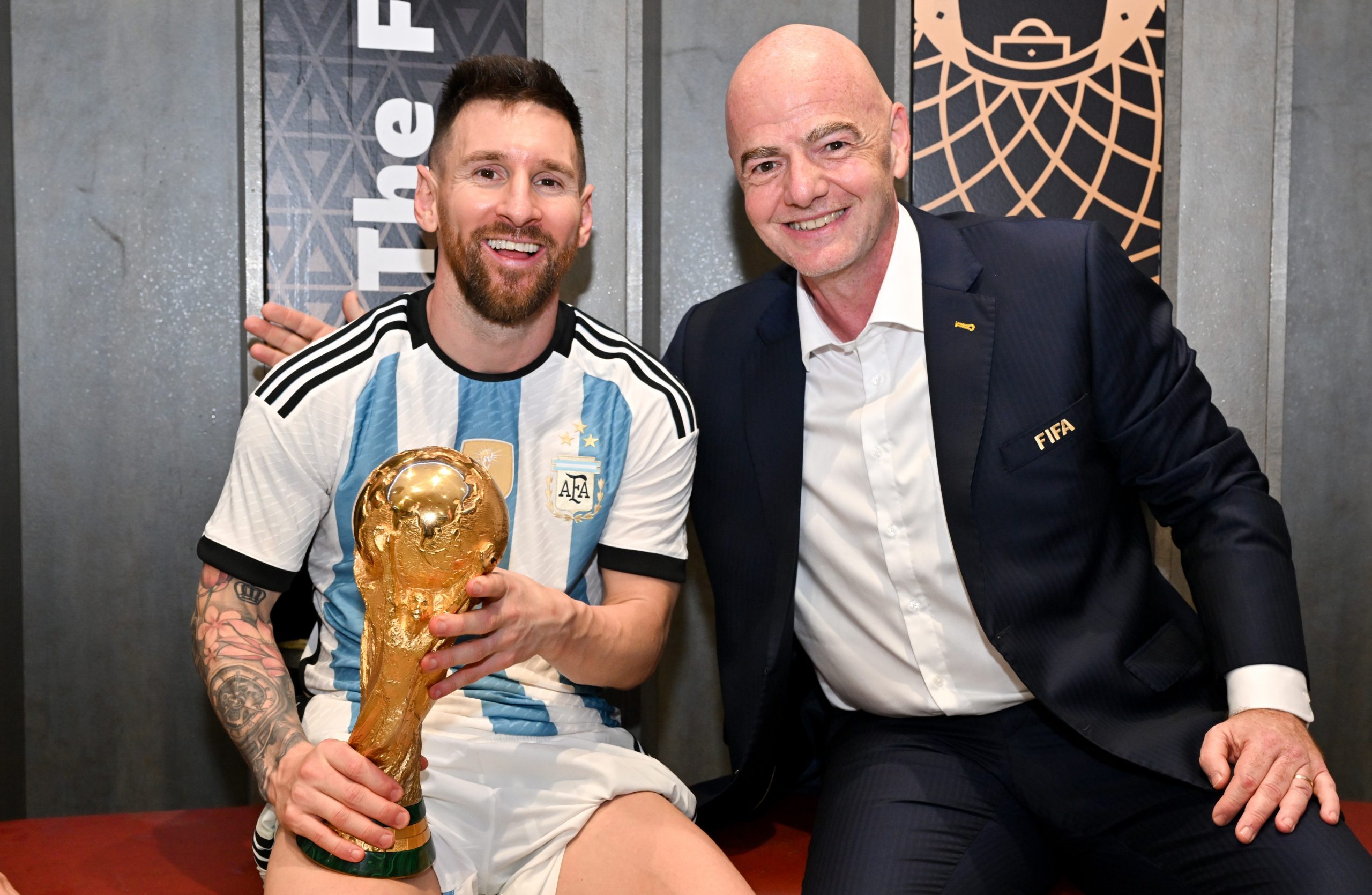 Kreu i FIFA-s, Infantino dëshiron që Messi të luajë në tre Botërorët e ardhshëm