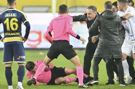 Arrestohet presidenti i klubit turk pasi e grushtoi gjyqtarin