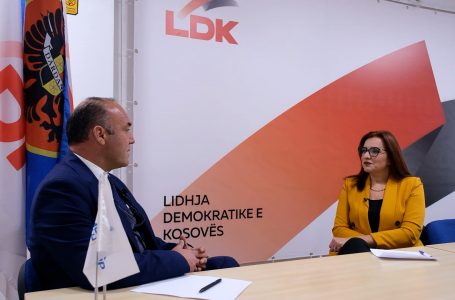 LDK e angazhuar në takime me qytetarë