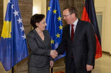 Gërvalla takon ministrin gjerman të mbrojtjes, i kërkon rritje dhe përforcim të rolit të Gjermanisë në rajon