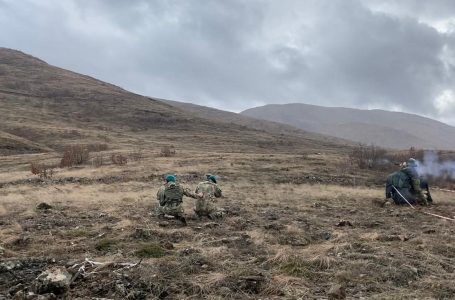 FSK kryen stërvitje për qitje me kontigjentin turk të KFOR-it