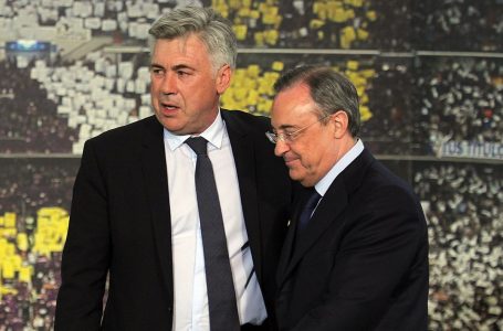 Florentino Perez dhe Carlo Ancelotti shkruajnë historinë pas triumfit të Real Madridit në Superkupën e Spanjës