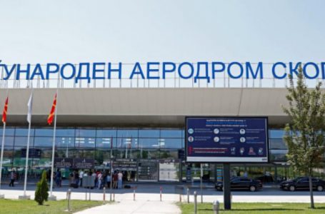 Aeroporti i Shkupit i pesti në rajon për nga numri i pasagjerëve