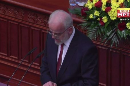 Xhaferi nga foltorja e Kuvendit: Pranoj mandatin me kënaqësi dhe përgjegjësi të plotë