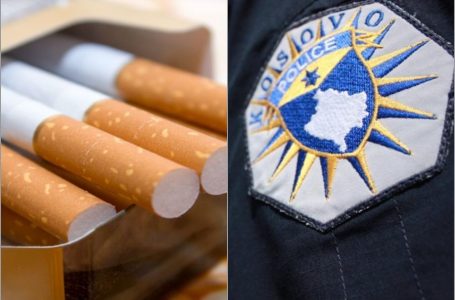 Konfiskohen rreth 1300 boksa me cigare, njëri nga të dyshuarit sulmoi fizikisht zyrtarët policorë