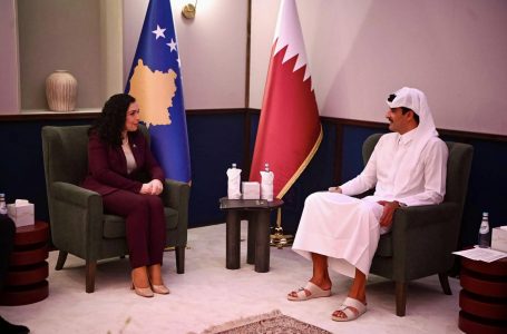 Osmani takohet me emirin e Katarit, flasin për trajtimin e invalidëve të luftës së UÇK-së