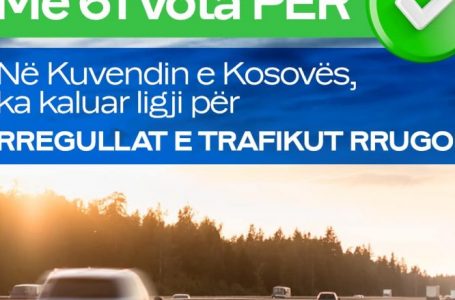 Kalon në shqyrtim të dytë Projektligji për rregullat e reja në trafik – pritet rritja e gjobave