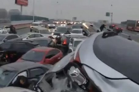 Aksident zinxhiror në autostradë, përplasen 100 automjete