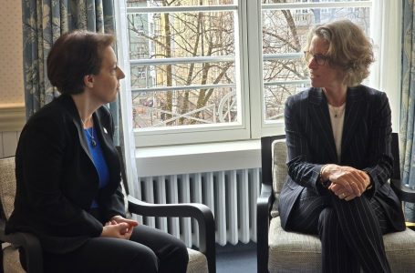 Gërvalla takon sekretaren e Punëve të Jashtme gjermane, diskutojnë për sigurinë nacionale dhe globale