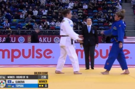 Nora Gjakova fiton dy luftërat e para në Grand Slamin e Bakut