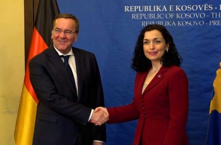 Osmani pret në takim ministrin e Mbrojtjes së Gjermanisë