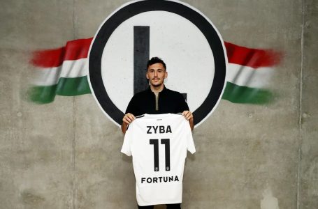 Fjalët e para dhe numri i fanellës së Zybës te Legia