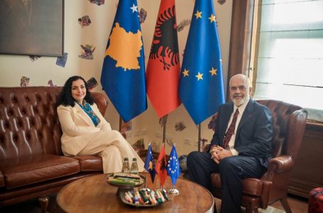 Osmani takon Ramën: Diskutime e koordinim në të mirë të Kosovës e të Shqipërisë
