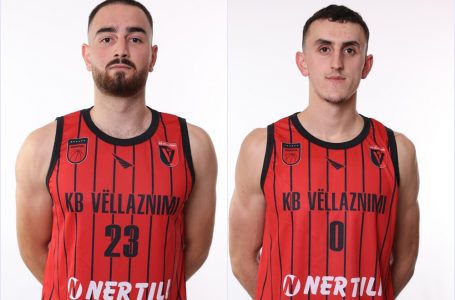 Adrit Pepaj dhe Shëndrit Llapi pjesë e përfaqësueses A të Kosovës në basketboll