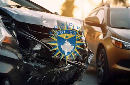 Aksidentohen 4 automjete në rrugën Mitrovicë-Prishtinë, 3 të lënduar