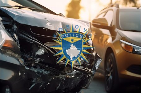 Policia e Kosovës: 65 aksidente trafiku në 24 orët e fundit